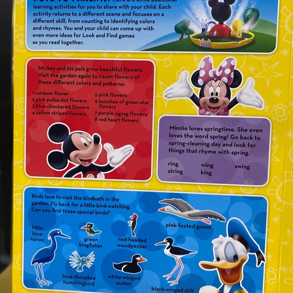 DISNEY MICKEY MOUSE CLUBHOUSE VTG 2011 FIRSt LOOK AND FIND BOOK DISNEY JUNIOR - Picture 11 of 15